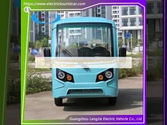 8 Passenger Electric Sightseeing Bus AC Tourist Coach For Musement Park Garden