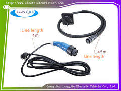 Electric Golf Cart Accessories EXCAR Charging Cable And Charging Socket