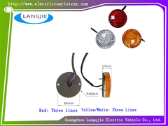 Marshell Electric Sightseeing And Patrol Cars With 8cm LED Turn Back Taillights