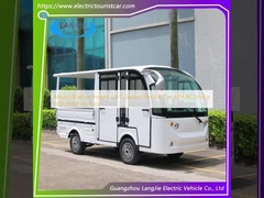 Airport Electric freight car 5 Seater Electric Car 48V AC Motor With Roof for Park
