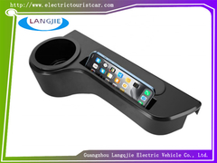 Golf Cart Rear Seat Armrest With Cup Holder And Phone Holder