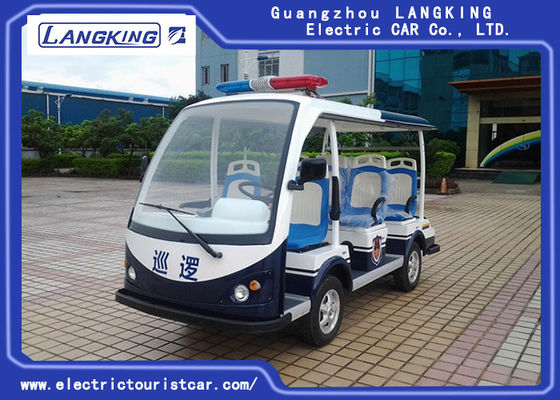 China Customized Design Electric Police Patrol Car , Golf Electric Cart Four Wheel supplier