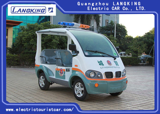 China Moldel CA040 Electric Police Vehicles Security Cruise Car 4 Wheel Drive supplier