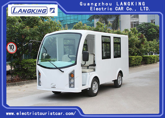China Low Speed 48V 5KW Electric Ambulance Car / Mini 4+1 Bed Seats Electric Shuttle Bus supplier