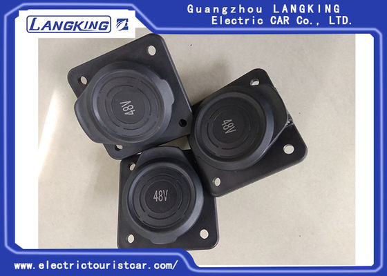 China 48V Charging Plug Holder Socket Electric Golf Cart Spare Parts 2 / 4 / 6 / 8 Seats supplier