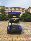 White 48v Battery Golf Cart , Two Passenger Club Car Golf Cars Accelerator