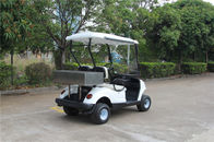 48V 2 Passenger Electric Delivery Car , Park Services Food Golf Cart 24km/H