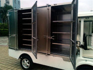 2 Seater Hotel Cart  Orang  Electric Food  Carts Cargo Box  for Factory Park Hotel