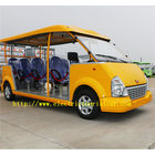Playground Electric Tourist Car Gasoline Small Shuttle Bus With Roof  Windshield