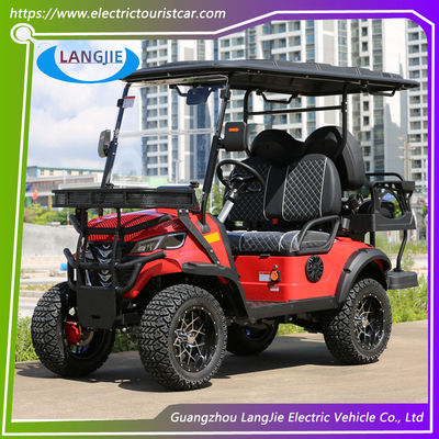 quality  4 Wheel Electric Golf Cart 4 Seats Resort Car AC Motor Electric Car Tour for Hotel factory