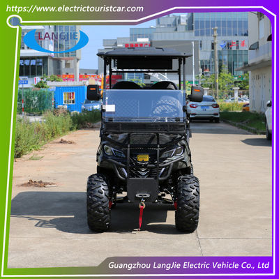 Good price 2+2 Seater Lifted Club Car Electric Battery Golf Buggy Hunting Cart With DOT online
