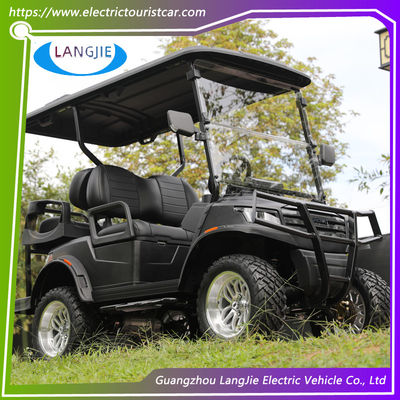 Good price 48V Electric Golf Carts 4 Seats With Black Colour AC Motor Controller online