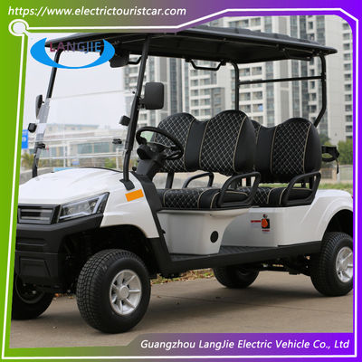 Good price 4 Seater Electric Car Sightseeing Car  48V AC Motor Resort Car For Park Airport online
