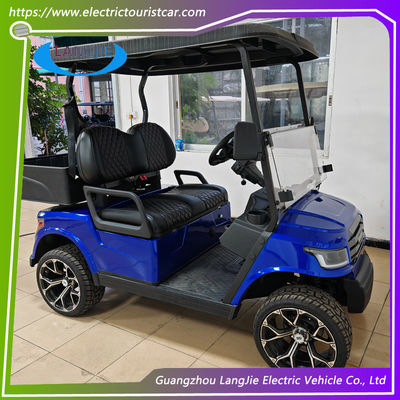 Good price White 48v Battery Golf Cart , Two Passenger Club Car Golf Cars Accelerator online