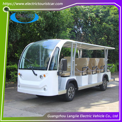 Good price Four Wheel 14 Seats Electric Passenger Vehicle 72V 7.5kw Ac Motor For Park online