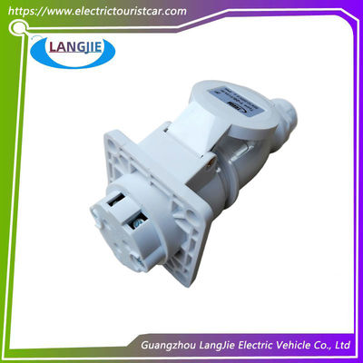 Good price Low Voltage 2P 220V 32A Marshell Electric Sightseeing Car Y-20 Power Plug And Socket IP44 Bus online