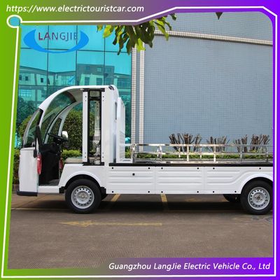Good price 72V 7.5KW AC Motor Electric Luggage Cart With Cargo Box And 2 Seater Golf Cart White For Hotel online