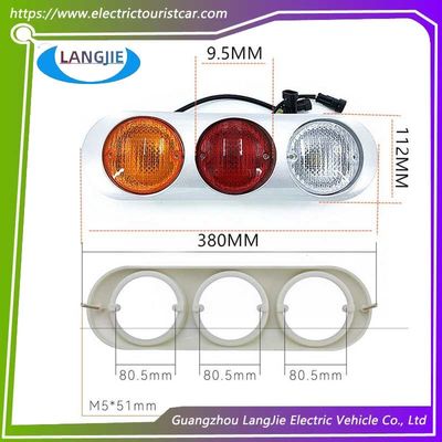 Good price Four Wheel Electric Sightseeing Car EAGLE Rear Taillight Assembly Enclosed Exhaust Light Accessories online