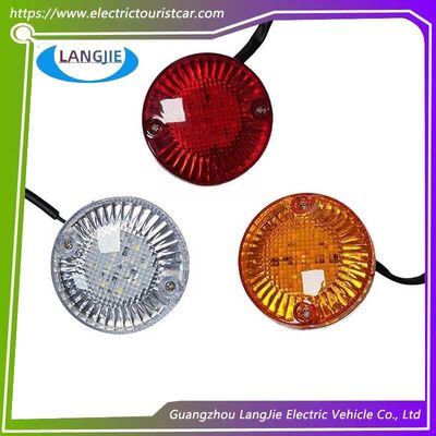 Good price Round Light 8cm LED 12V Brake Light Marshell Electric Sightseeing And Patrol Car Parts online