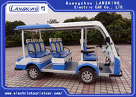 8 Seater Climbing Ability 18% Electric Tourist Car with Medical Chest for Airport