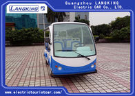 8 Seater Climbing Ability 18% Electric Tourist Car with Medical Chest for Airport