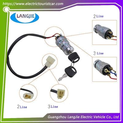 Good price Electric Sightseeing Car 2-Wire Ignition Switch Signal LVTONG Golf Cart 3-Wire Accessories online