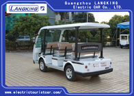 4KW Motor 48V Eight Seater model Y083A Electric Shuttle Bus 18% Climbing Ability using hotel/university /park