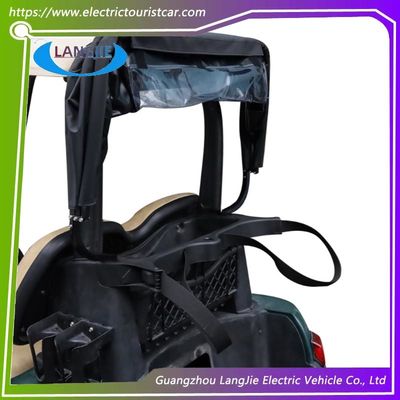 Good price EZGO Four Wheel Golf Cart Black PVC Rain Cover Foldable online