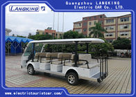 14 Seater Electric Sightseeing Bus , 72v Electric Shuttle Car  for Exhibition