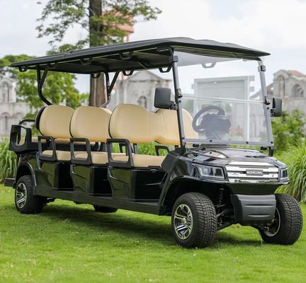 Good price 8 Seats Electric Golf Cart With 48V Battery And 30% Gradeability For Golf Courses And Tourist Resorts online