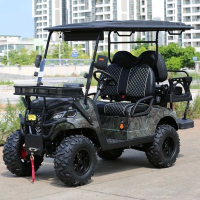 Good price 4-Seat Electric Golf Cart With 14-Inch Off-Road Tires Q235 High-Strength Chassis And 10-Inch Multimedia Screen online