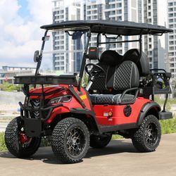 Good price New Model Electric Golf Cart with 14-inch Wheels Q235 Chassis and 10-inch Display for Comfort Driving online