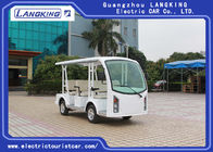 Sponge + Artificial Leather 8 Seater Electric Car / Electric Shuttle Bus