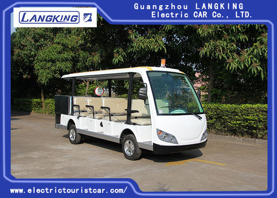 Good price Cool 11 Seats Cargo Electric Sightseeing Vehicle With Small Toplight 72V 7.5KW online