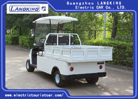 Energy Saving White Color Farm Electric Cargo Van / Mini Utility Vehicle