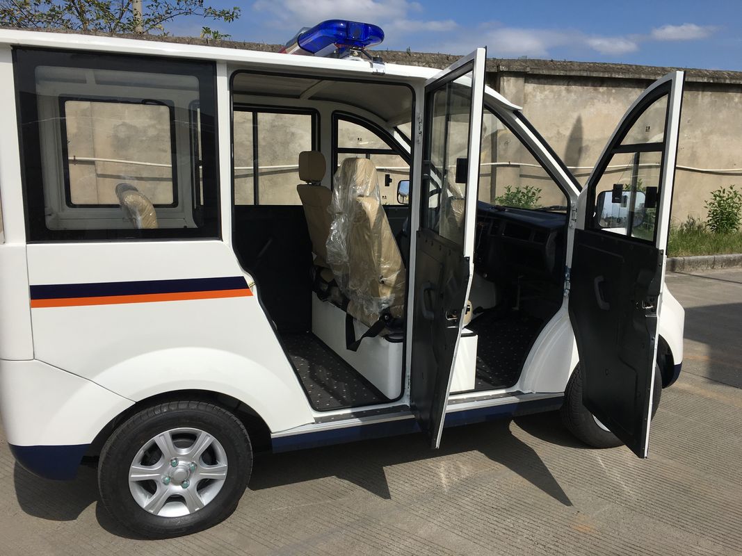 Low Speed Electric Patrol Car 2+3 Seats 5 Passenger Golf Cart High Performance