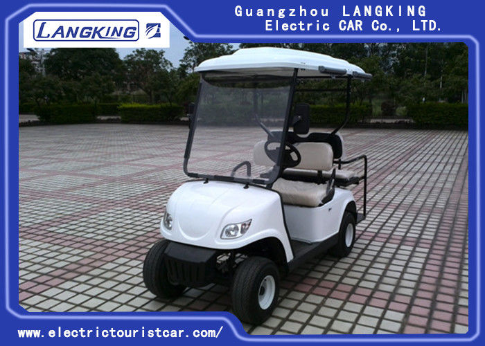 Low Speed Four Passenger Battery Operated Golf Cart Road Legal For Residential