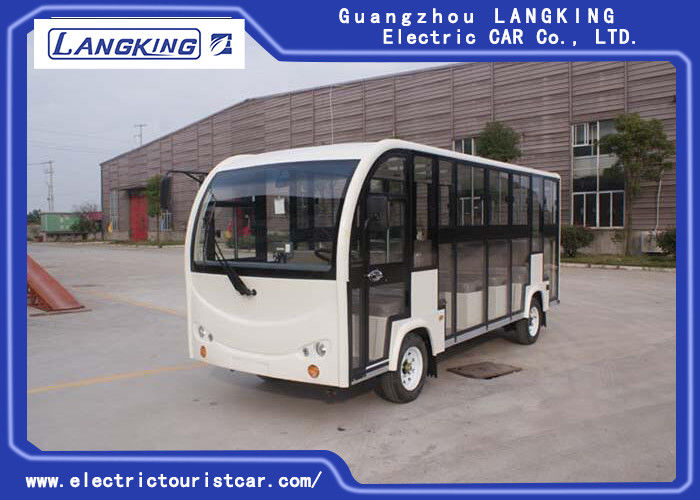 23 Seats  Spacious Electric Shuttle Bus For Tourist Attractions Max . Speed 28m/h
