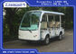 Fashion 11 Person Electric Sightseeing Bus , Max Forward Speed 40km/h for Hotel supplier