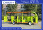 Green Electric Tourist Car With Semi Closed Door / Electric Sightseeing Bus supplier