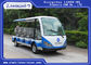 High Impact Fiber Glass Body Electric Shuttle Car , 11 Seats Electric Passenger Vehicle With Sun supplier
