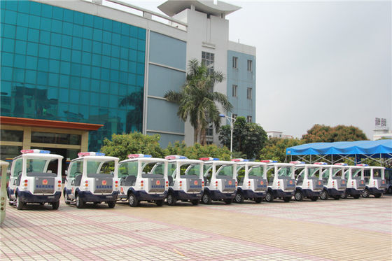 4 Seater Electric Golf Cart For Security Cruise Car With Caution Light