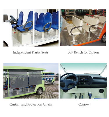 Popular Low Speed Electric Vehicles Smooth Driving Electric Car Tour For Passenger Transportation