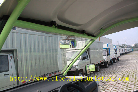 Gasoline Powered Electric Shuttle Car For Reception Tourist Coach Left Steering