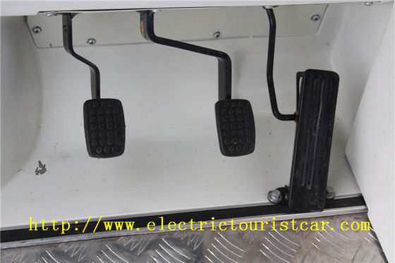 Playground Electric Tourist Car Gasoline Small Shuttle Bus With Roof  Windshield