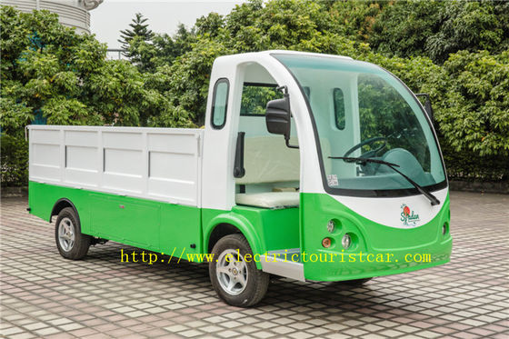 2 Seats Electric Luggage Cart AC Motor For Hotel 48v/5kw Sponge With Artificial Leather Seats