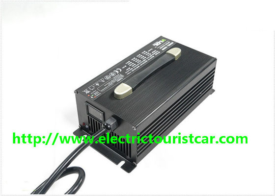 Black Housing Classic Electric Car Battery Charger 48V 25A 260*150*90 Mm
