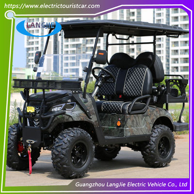 48V Battery Left Hand Drive Electric Golf Cart 4 Seats Electric Shuttle Car For Golf Course