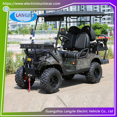 Customizable 4-Seater Electric Utility Golf Cart, Battery Golf Buggy