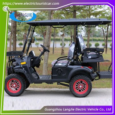 China Producing Electric Golf Carts 4 Seats Battery Powered Electric Golf Buggy for Resort
